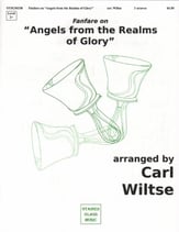 Angels from the Realms of Glory Handbell sheet music cover